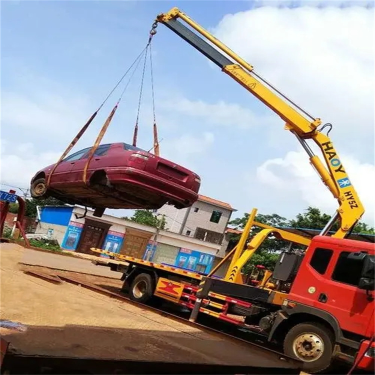 石家庄桥西吊车救援小汽车怎么吊