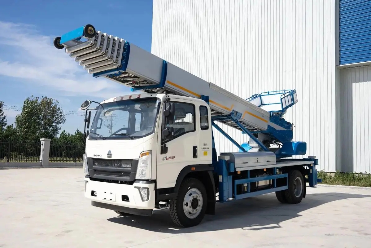 石家庄桥西专业的云梯车出租